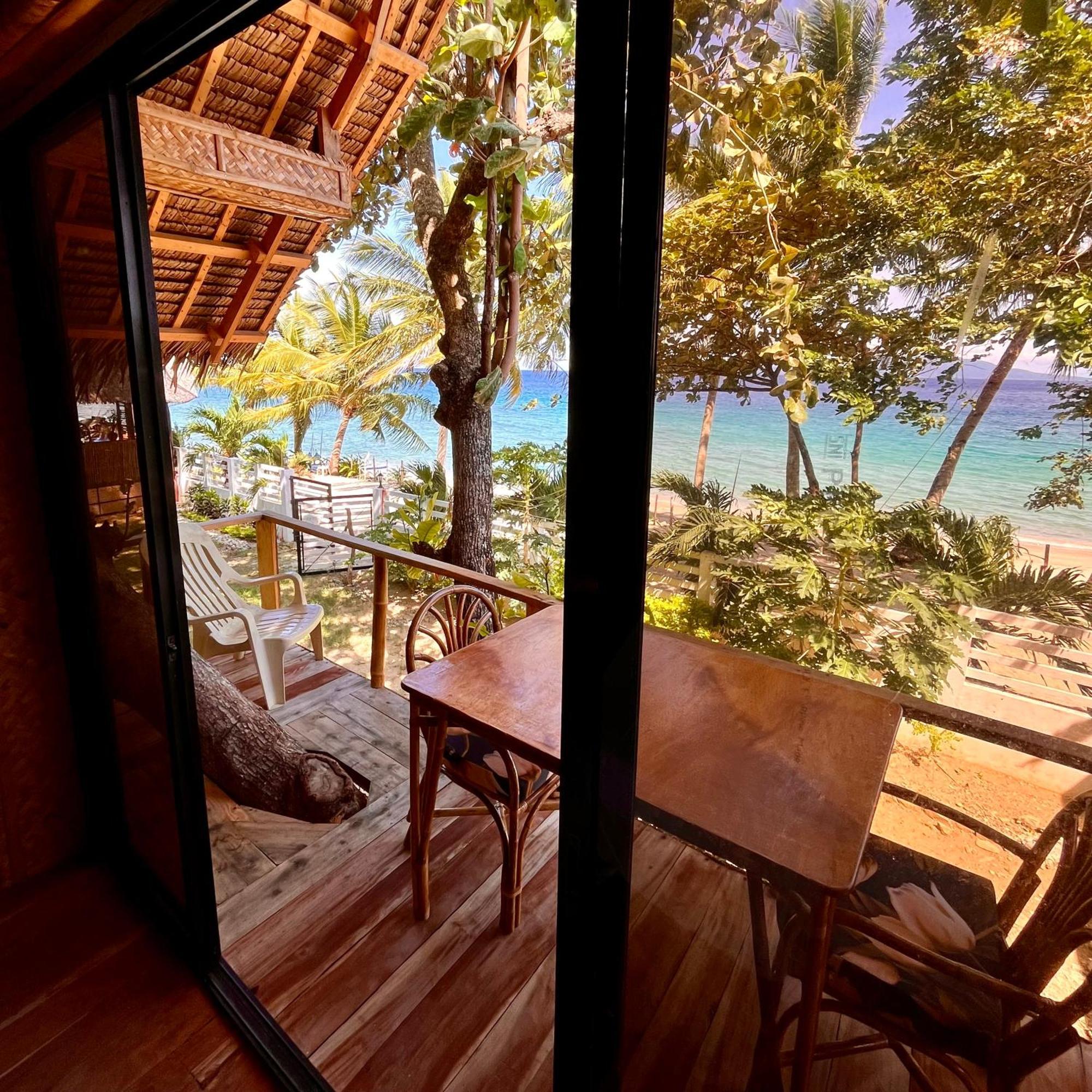 Amami Beachfront Villa With Private Beach Puerto Galera Exteriör bild